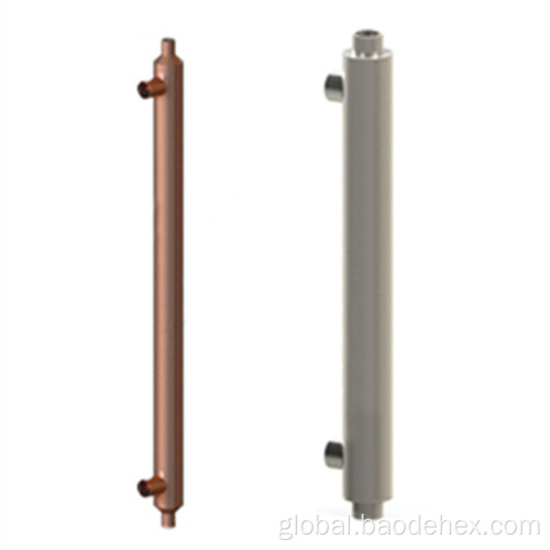 Condenser Fin Sidearm Tube Heat Exchanger Water Cooler